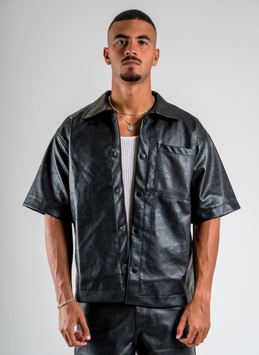 Nu Leather Overshirt