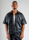Nu Leather Overshirt
