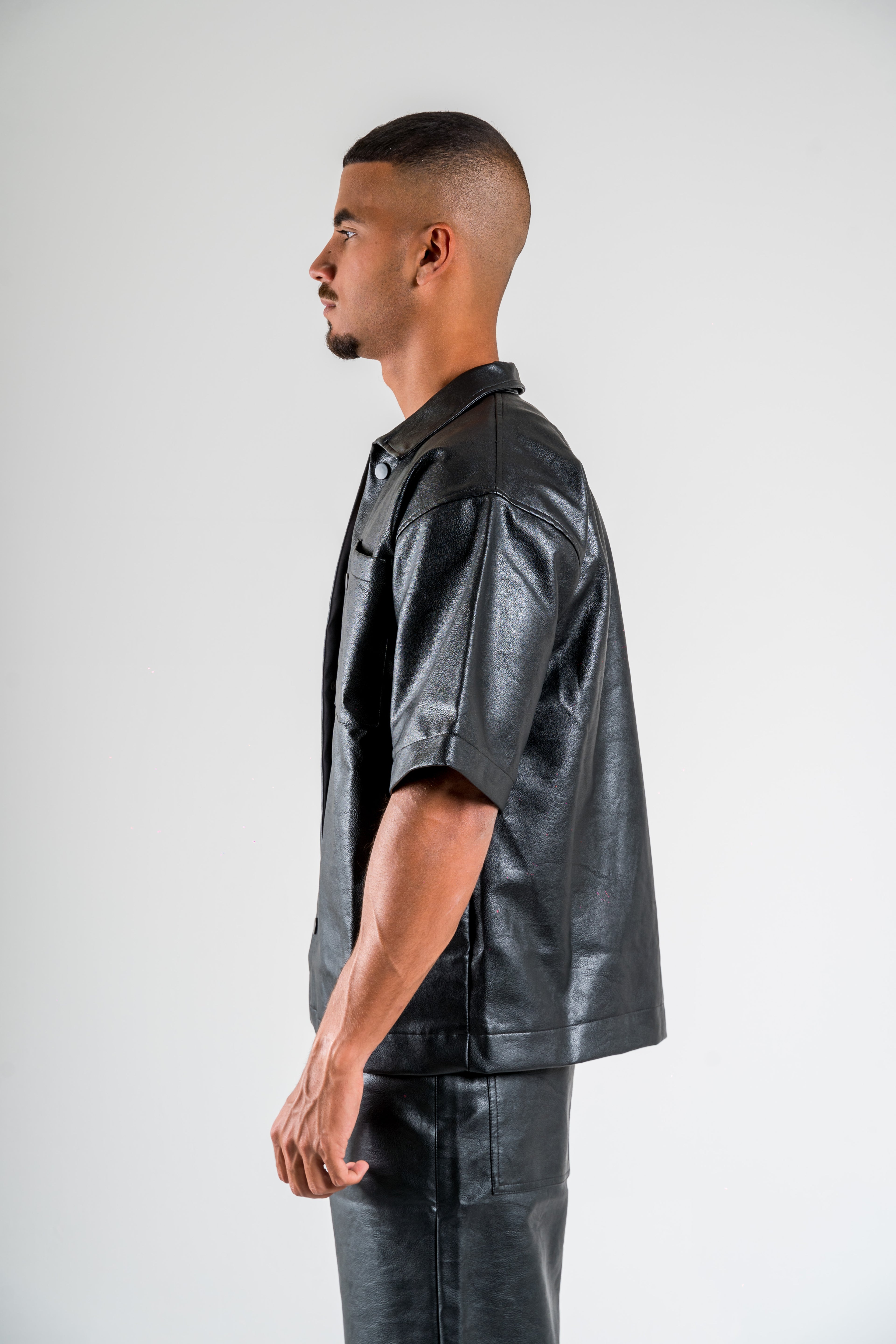 Nu Leather Overshirt